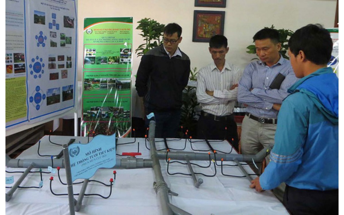 Tìm giải pháp chống hạn và phát triển bền vững cà phê, điều, hồ tiêu,... Tìm giải pháp chống hạn và phát triển bền vững cà phê, điều, hồ tiêu,...